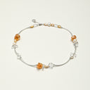 Yue TerraBrio Solar Clarity necklace with Brazilian Citrine and multi-form clear quartz for abundance and focus.